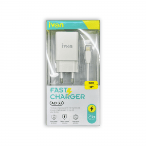 Cargador iPhone IVON 2.1A