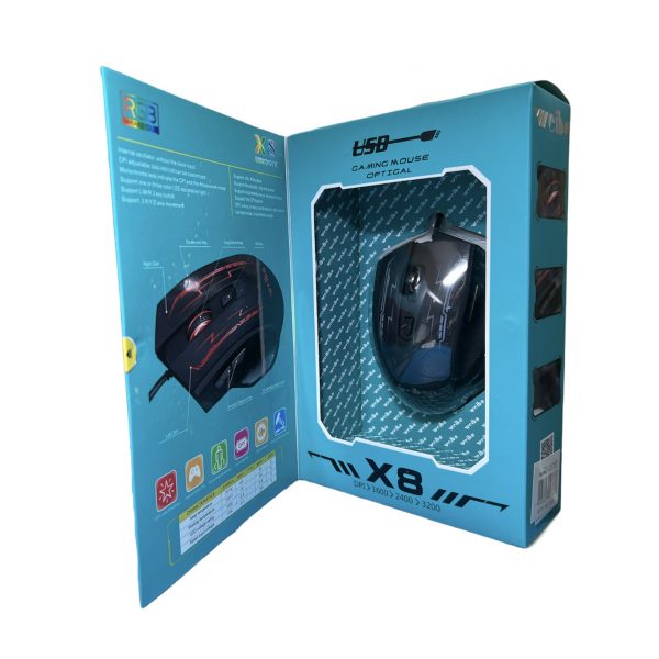 Mouse Gamer WEIBO X8 - Imagen 2