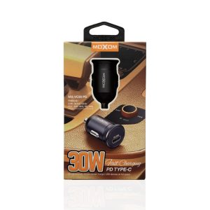 Adaptador Moxom para Auto Tipo C 30W