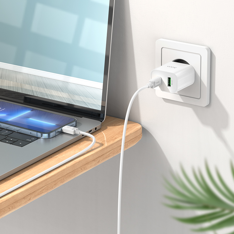 Cargador HOCO C80A iPhone 20W con cable Lightning - Imagen 6