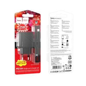 Cargador hoco 25W Tipo C