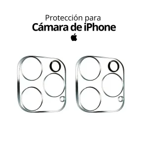 Protector de Cámara para iPhone (vidrio templado) Todos los modelos